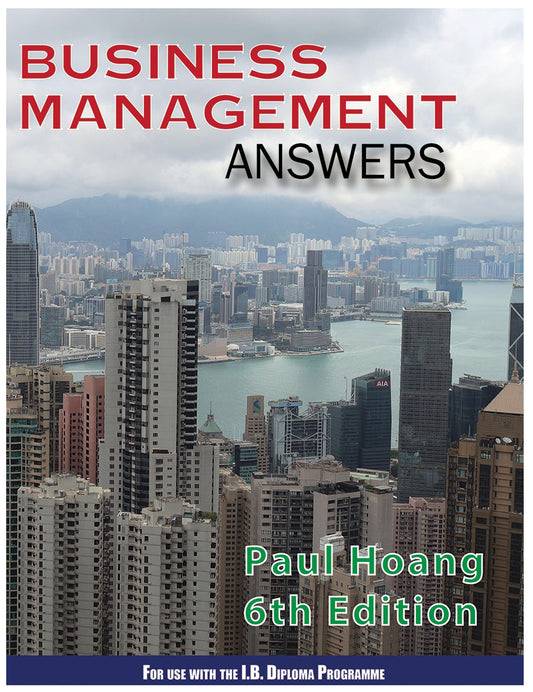 PRE-ORDER Business Management Answer Book for 6th Edition eBook