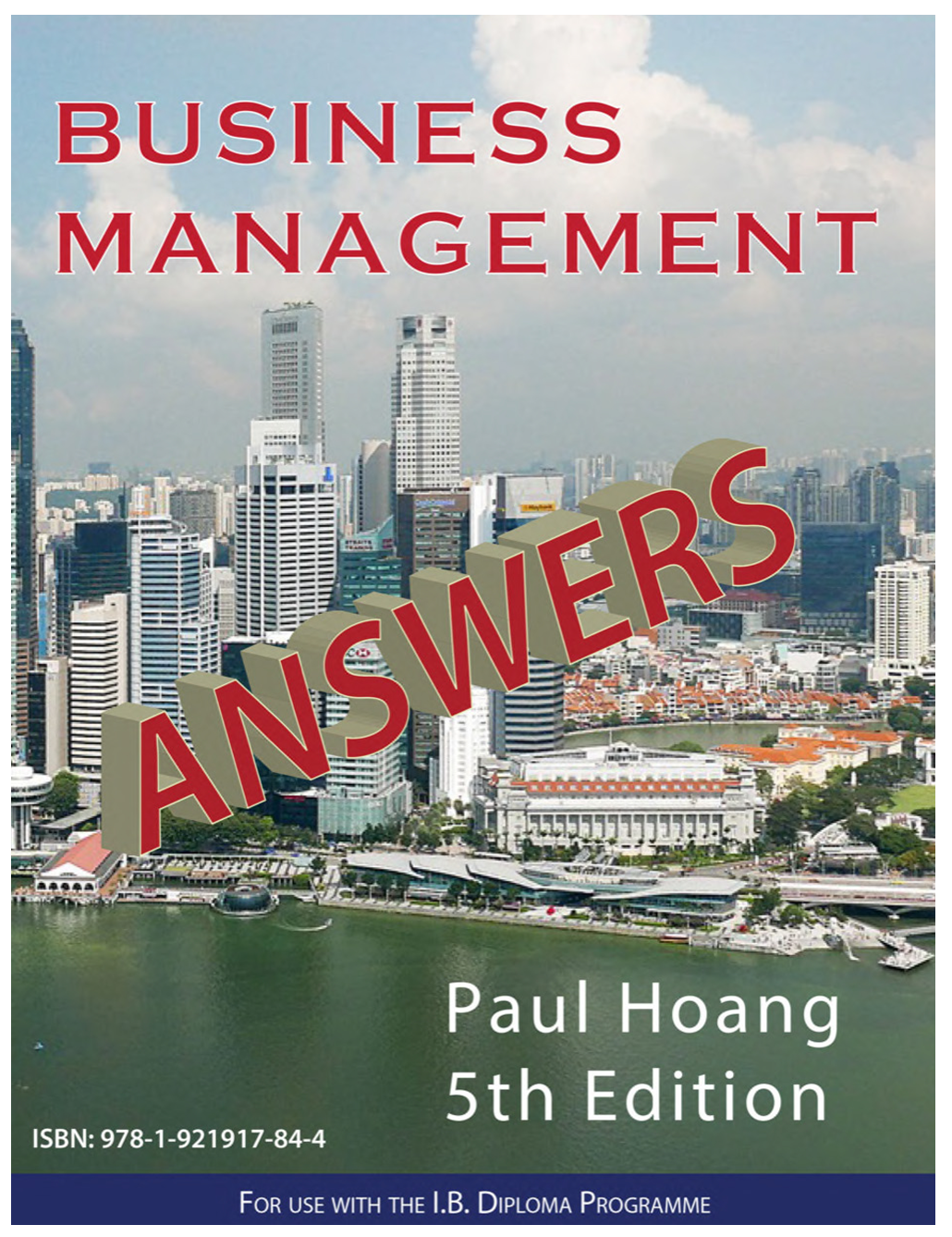 Business Management Answer Book for 5th Edition (eBook) – IBID Press